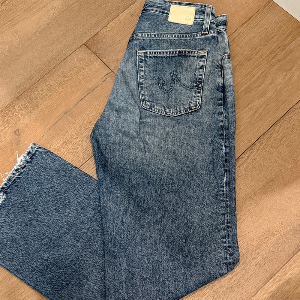 AG Adriano Goldschmied Blue Flare Jeans